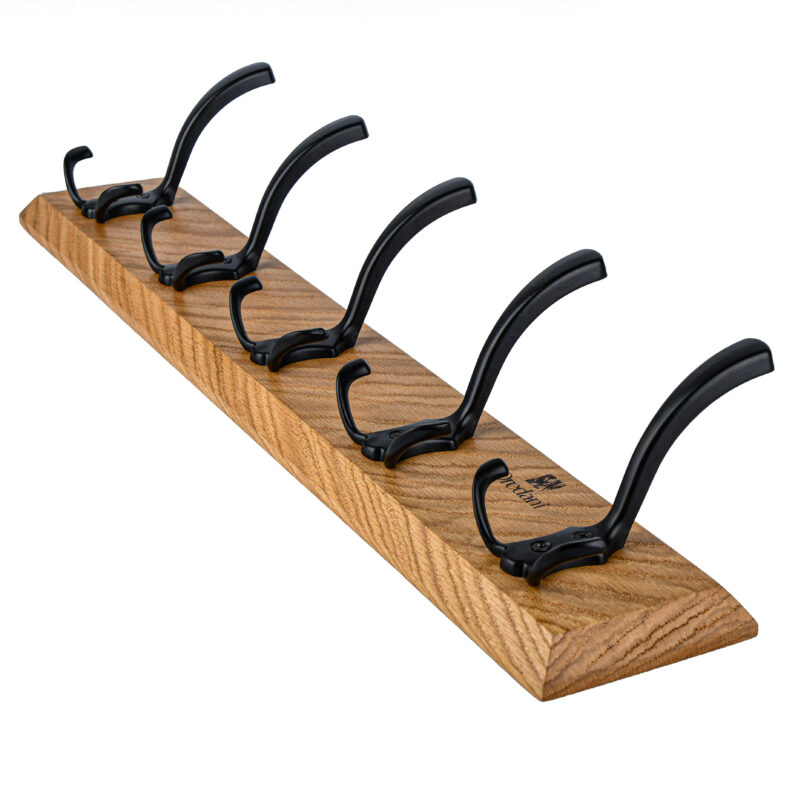 Wieszak ścienny – 5 dużych haczyków